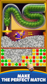 Royal Match Google Play screenshot showing a make the perfect match level